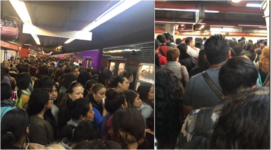 caos en las líneas 7 y b