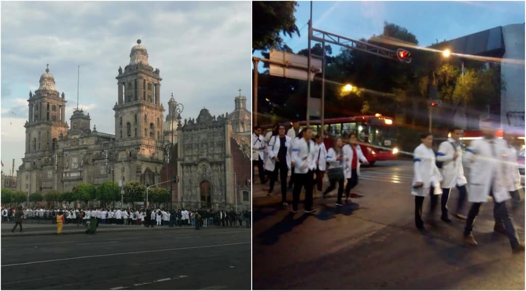 médicos residentes del Hospital General