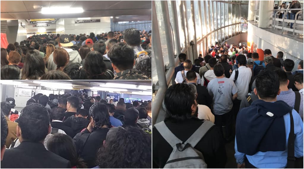 saturación en las Líneas 1 y 9