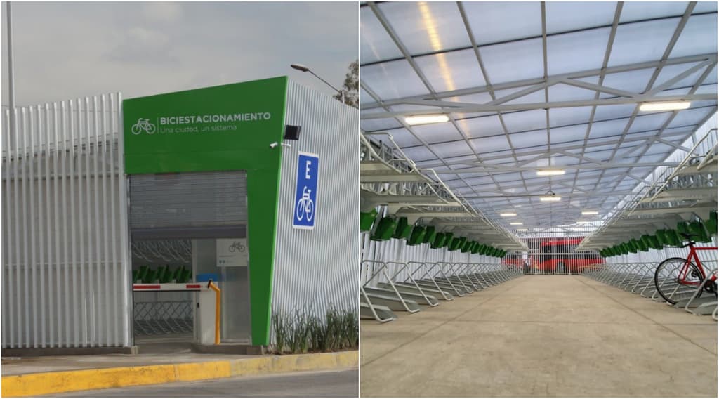Biciestacionamiento en Buenavista