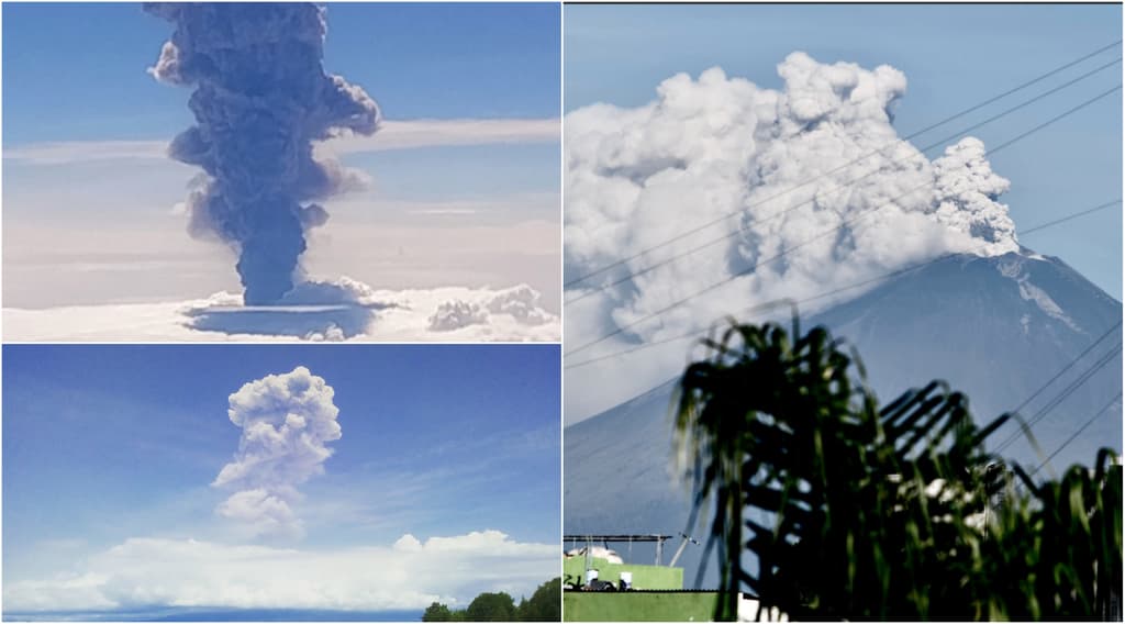 fumarola de 5 kilómetros