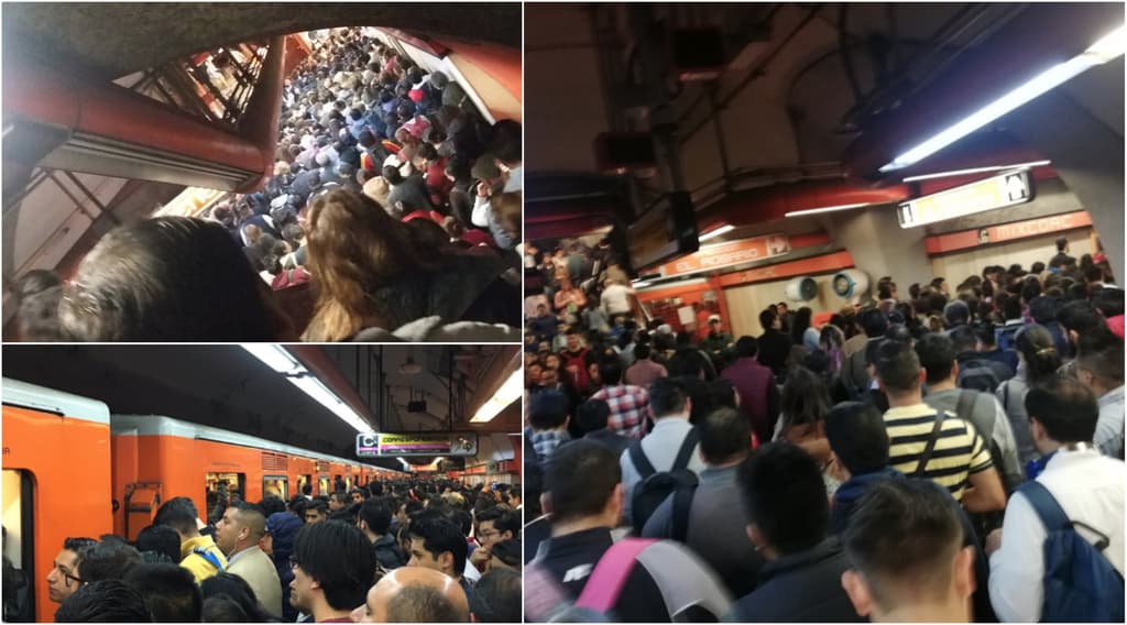 suspensión del servicio en la Línea 7