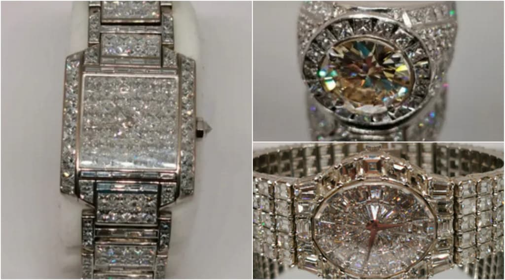 subasta de joyas en Los Pinos