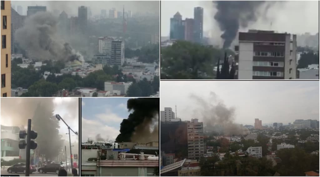 incendio en Polanco