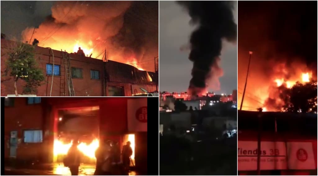 Incendio en la colonia Morelos