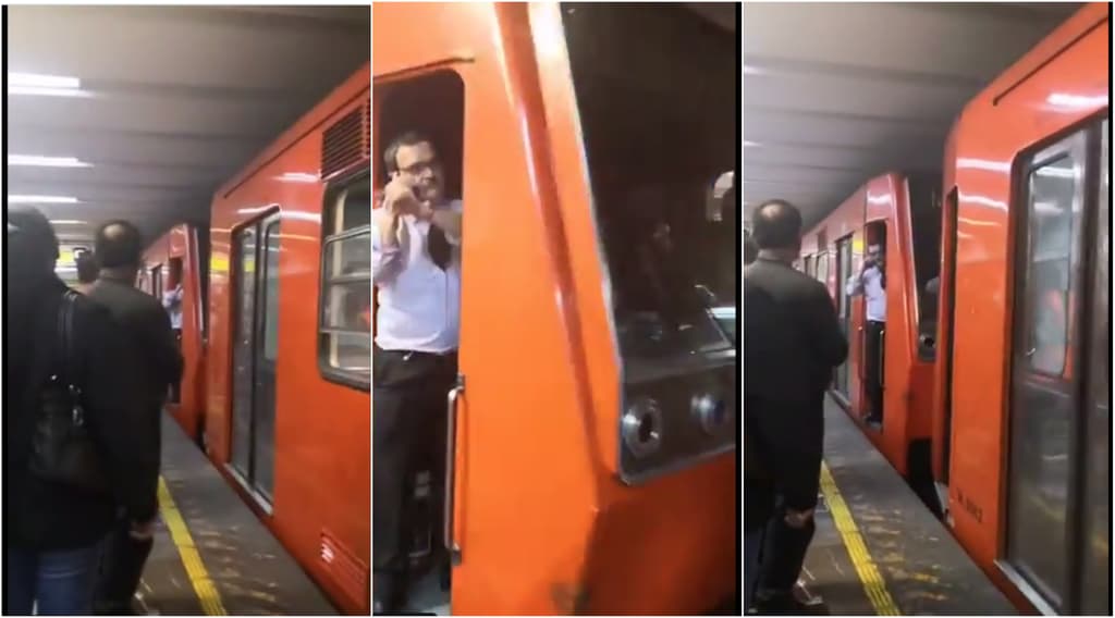 tren empujando a otro tren