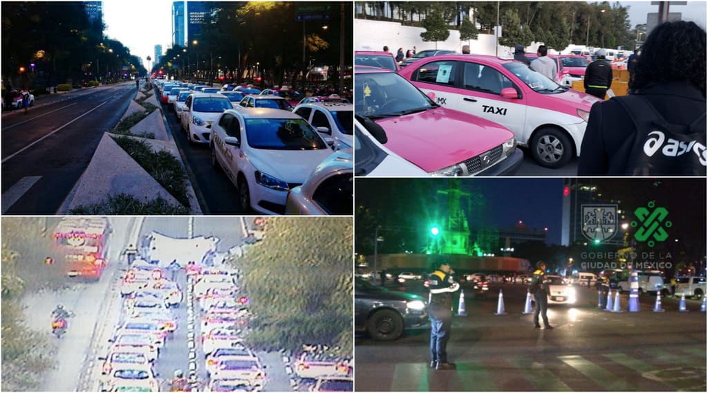 afectaciones por la marcha de taxistas