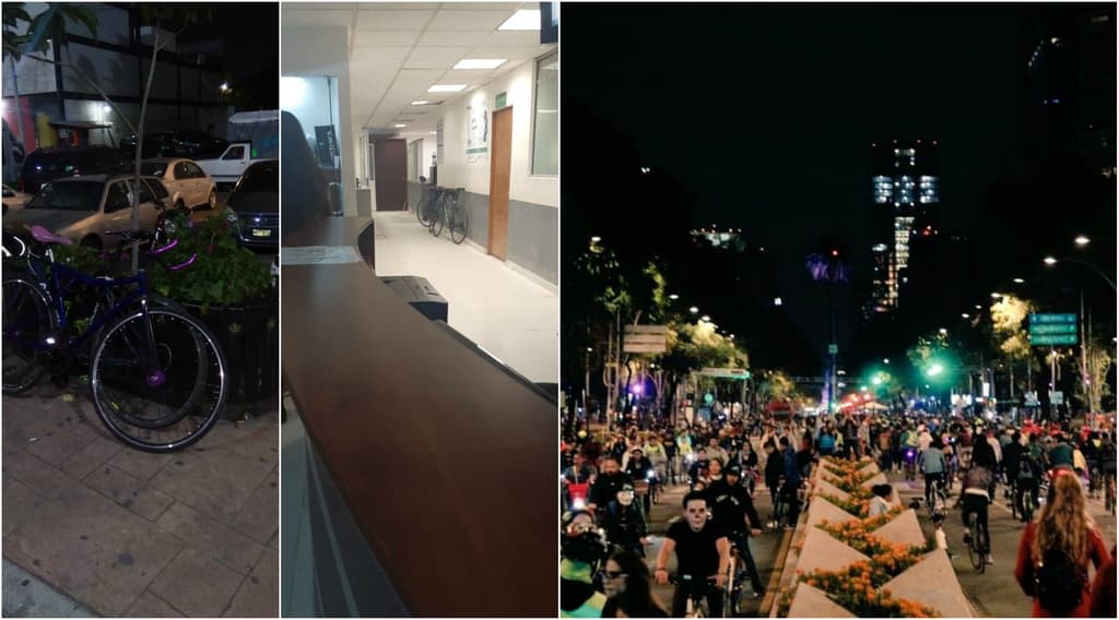 ciclistas fueron agredidos por policías