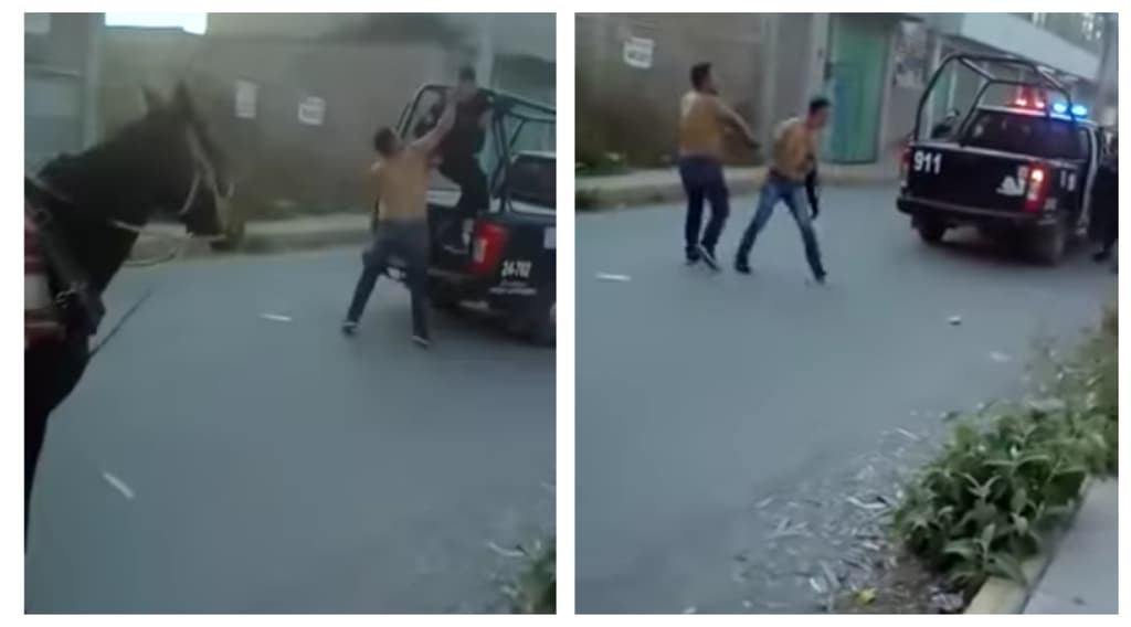 policía en Ecatepec