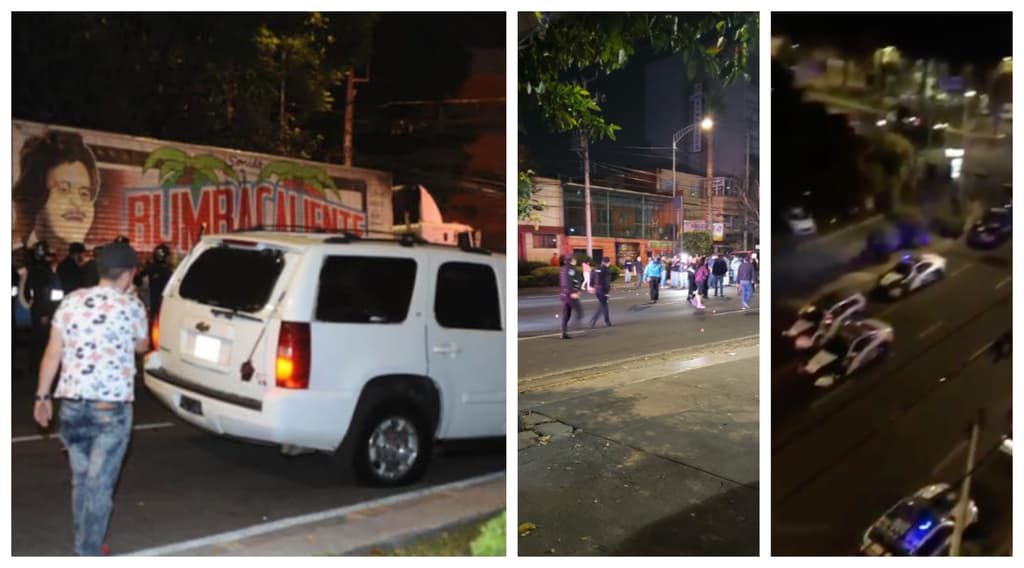 Balacera en calles de la Narvarte