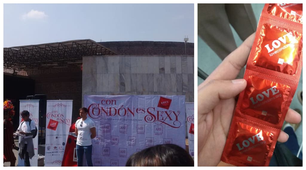 condones en el Metro