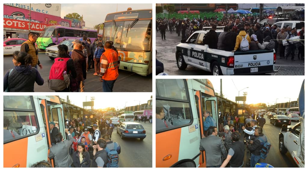 filas y caos en la Línea 1