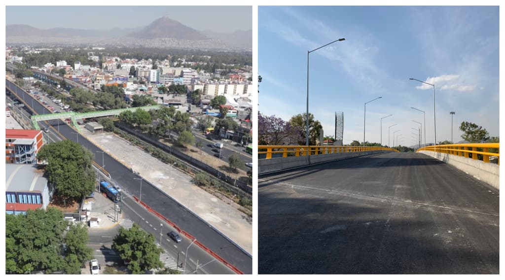 puente vehicular en eje central