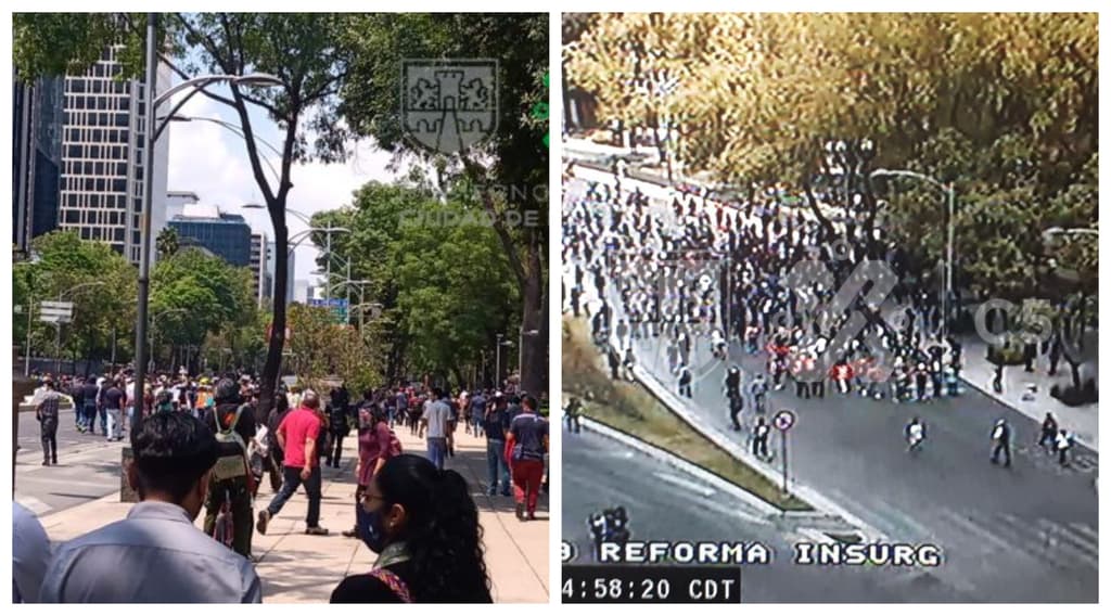 protesta por la menor agredida