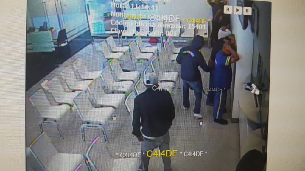 Asalto en banco de la gam