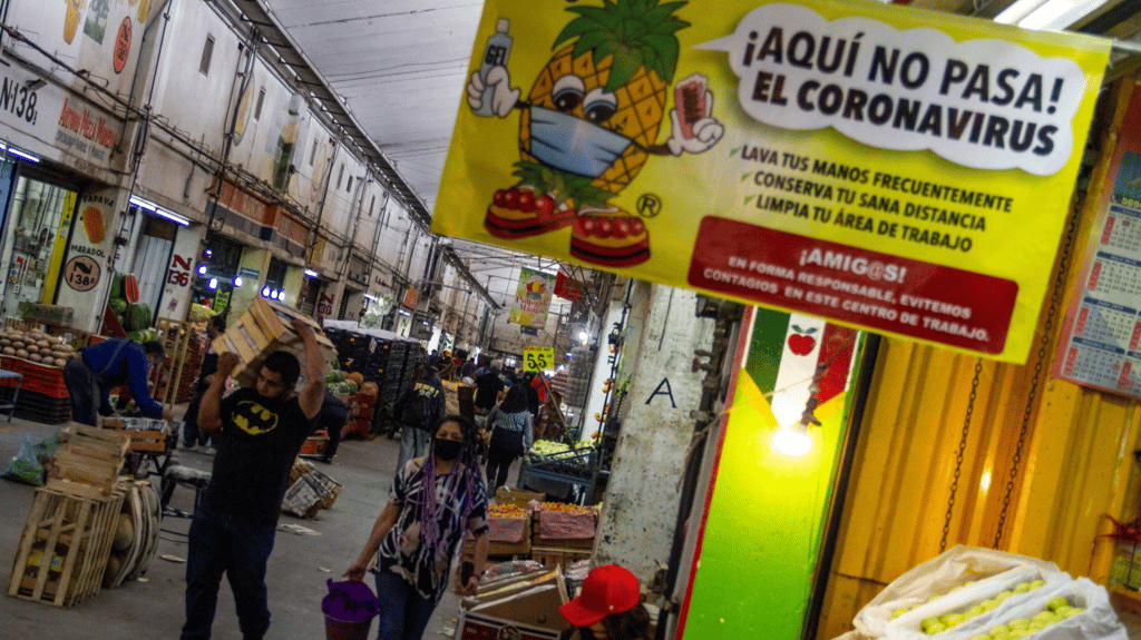 central de abasto covid 19