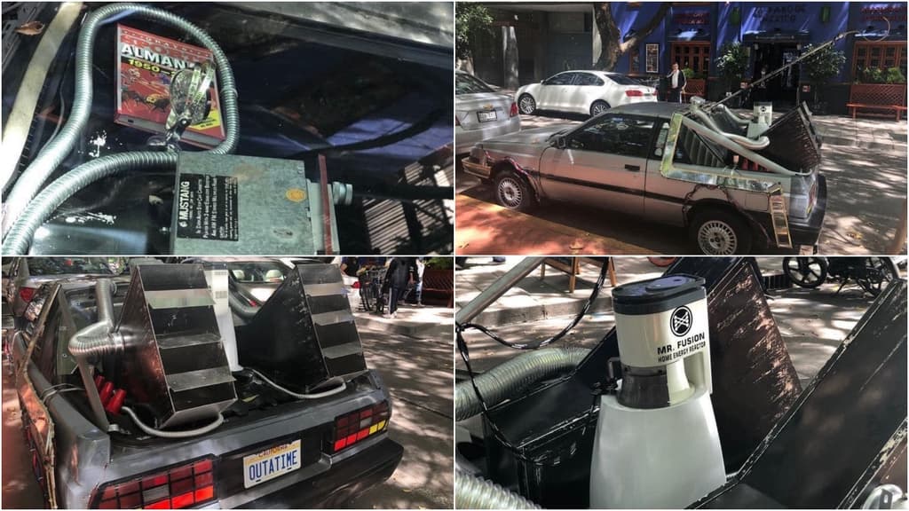 DeLorean en la Condesa