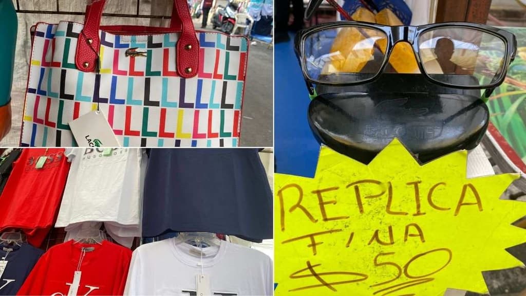 Cuáles son las imitaciones de marca en tianguis más comunes