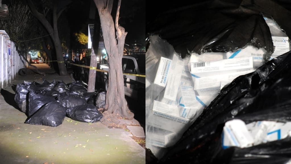 bolsas con medicina oncológica