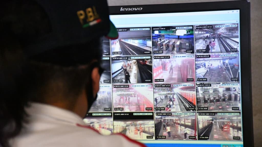 centros de monitoreo en el Metro