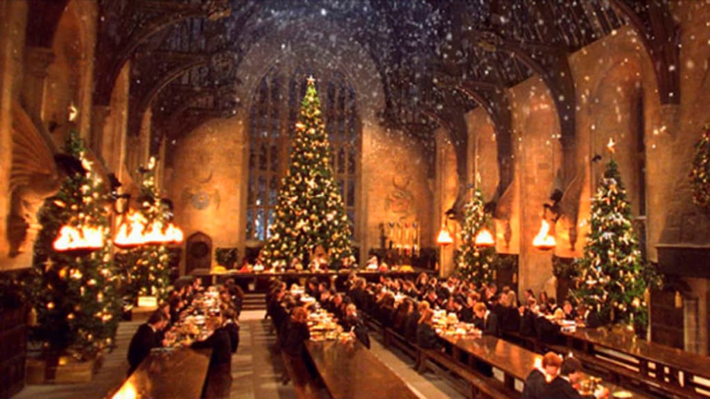 navidad mágica de harry potter