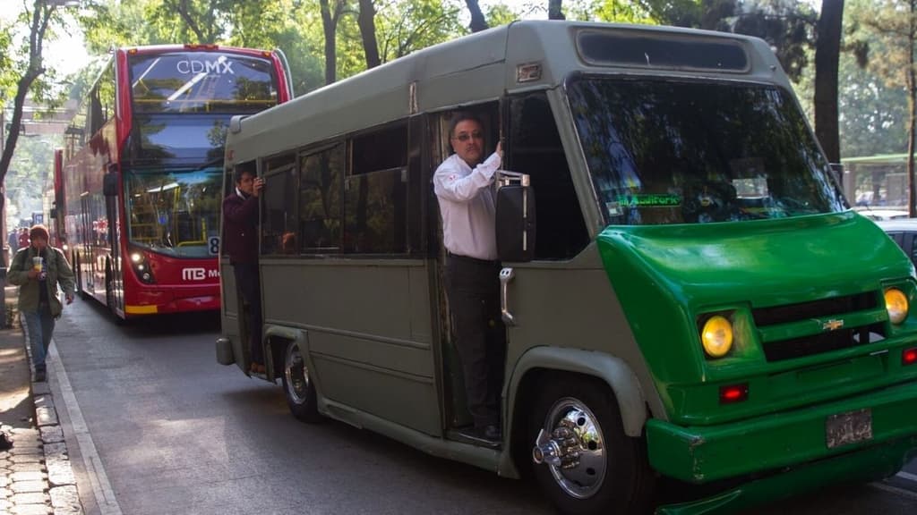 Frases y palabras de microbusero