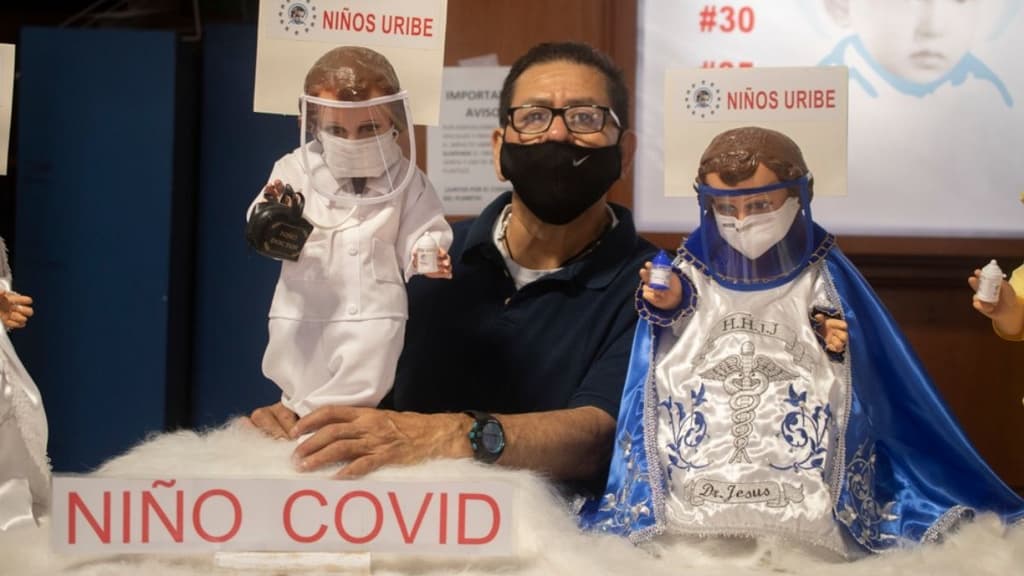 Niños covid en la Merced
