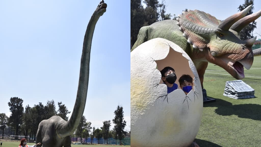 dinosaurios en iztapalapa