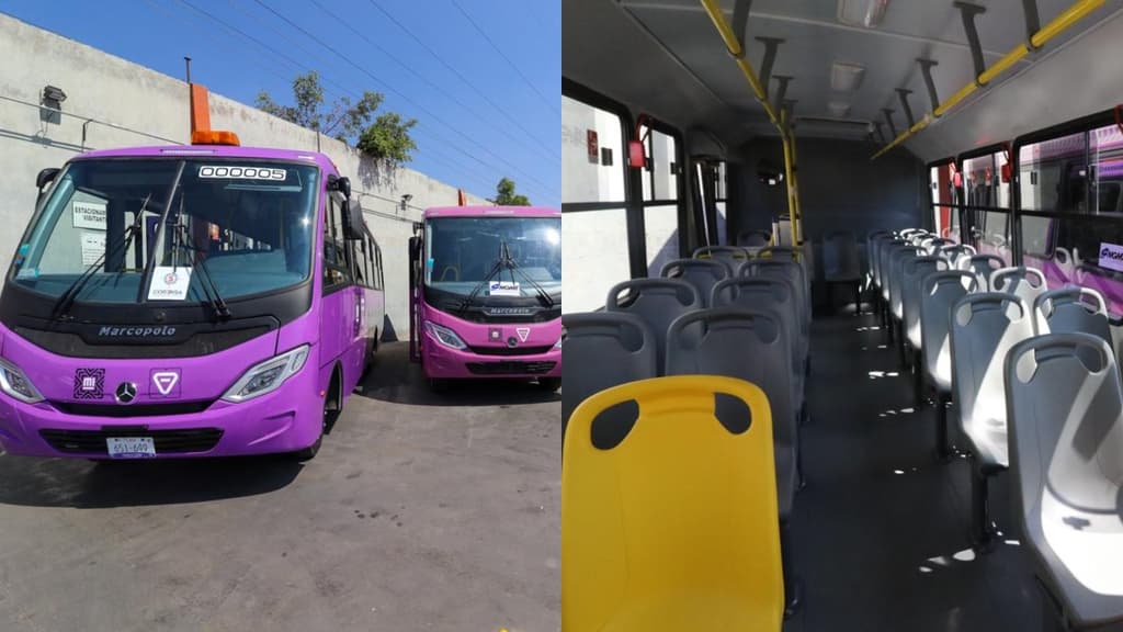 nuevos micros en CDMX