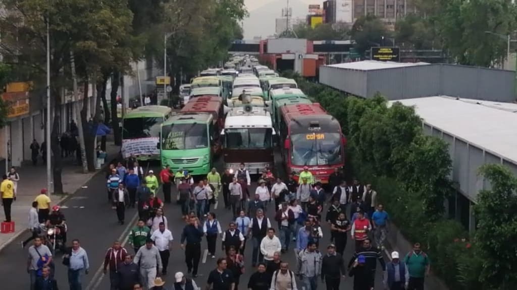protesta de transportistas el 10 de marzo