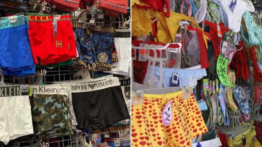 Lugares para comprar ropa interior barata en la CDMX