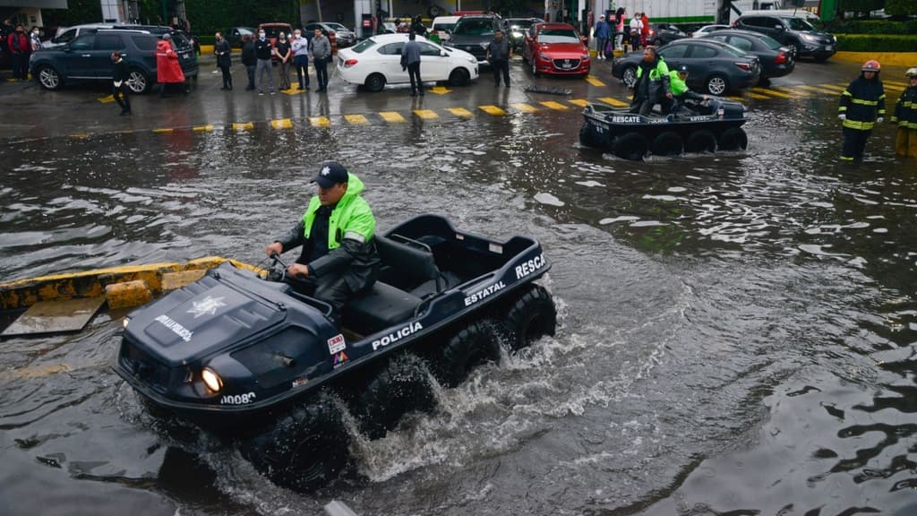 inundaciones en Naucalpan