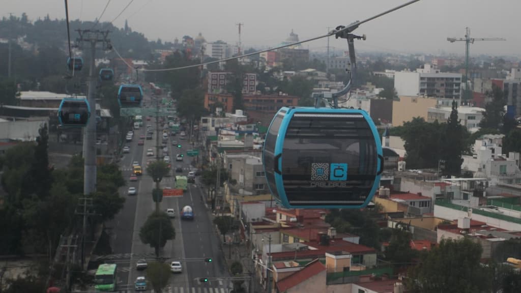 servicio del cablebús