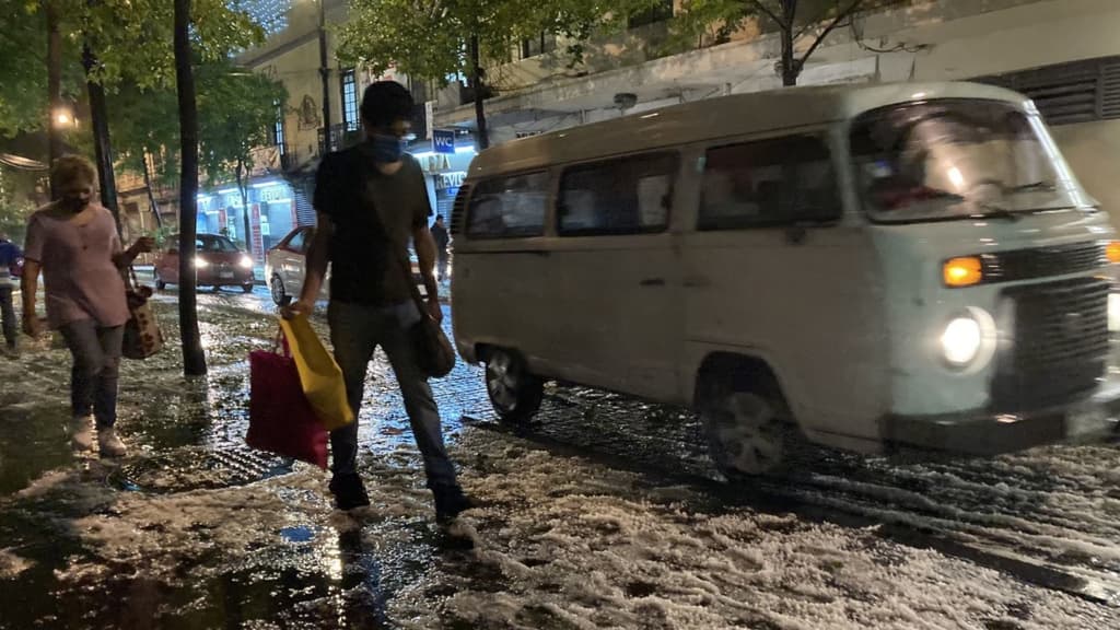 granizada en la CDMX