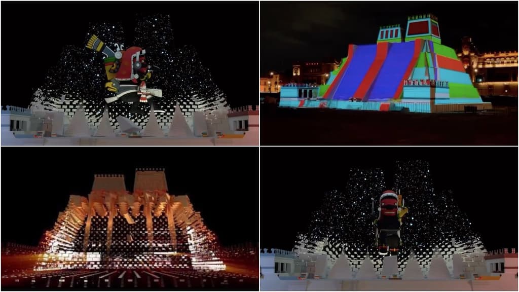 inauguración del Huey Teocalli