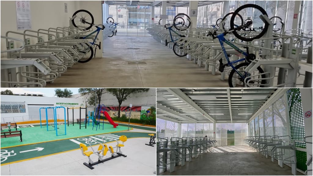 Biciestacionamiento masivo en Escuadrón 201