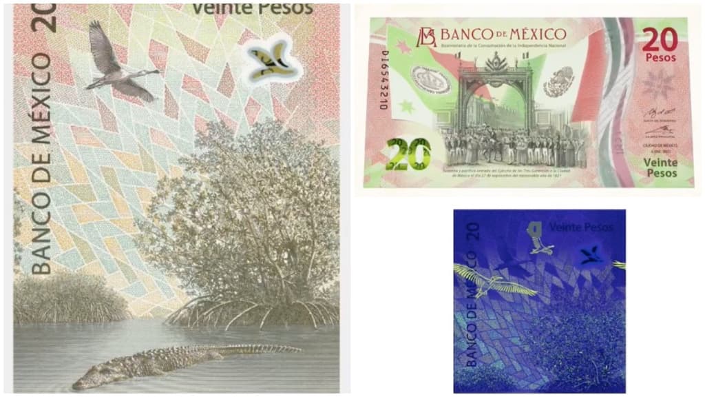 características del nuevo billete de 20