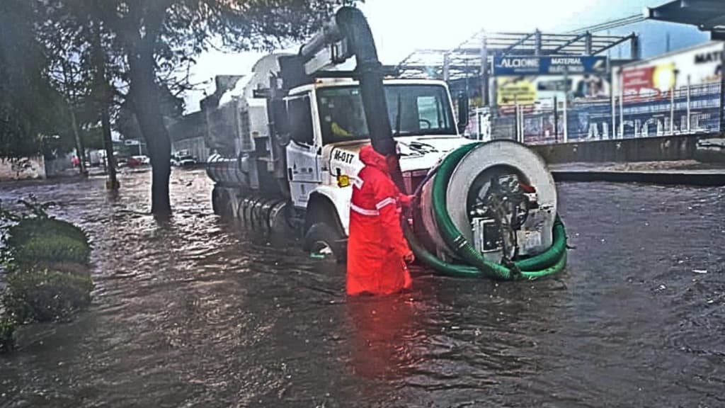 Granizada en Ecatepec