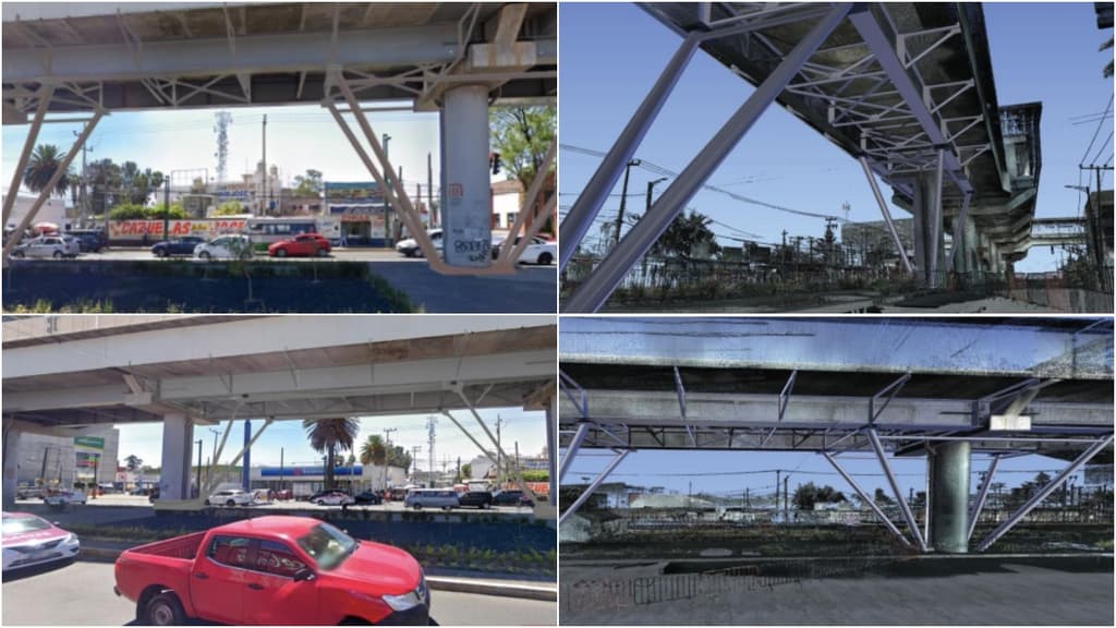 tramo elevado de la Línea 12