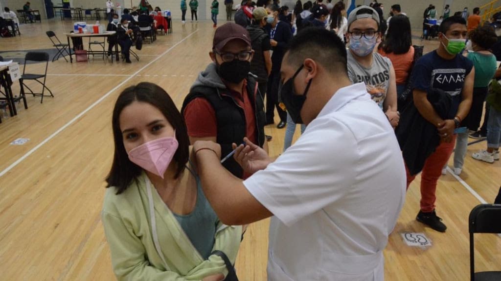 Vacunación en la alcaldía Cuajimalpa