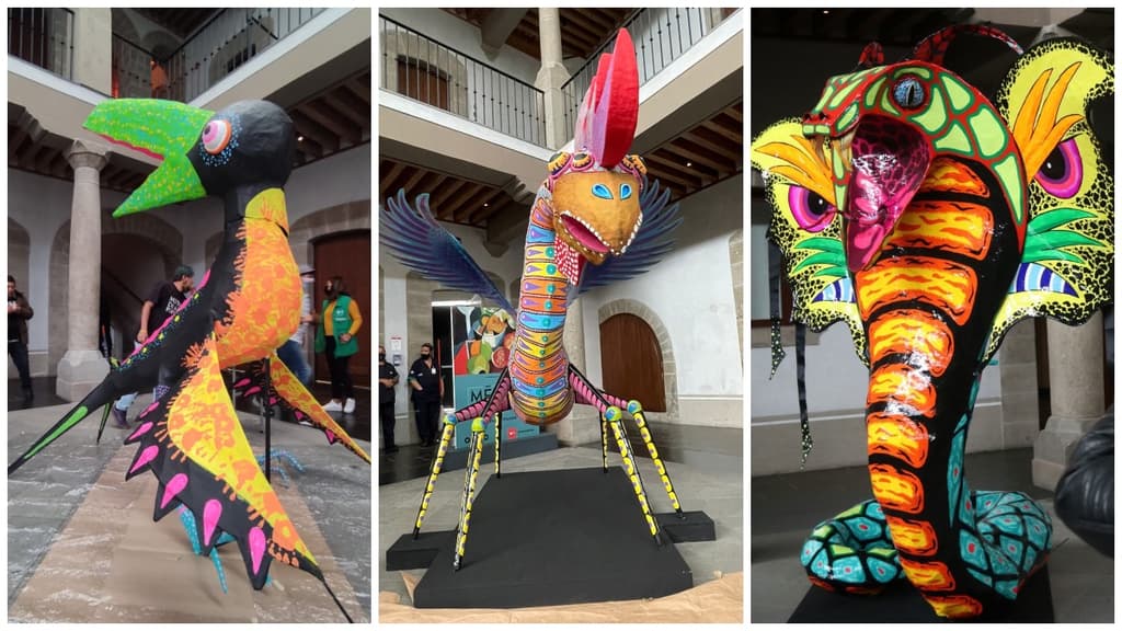 desfile de alebrijes monumentales