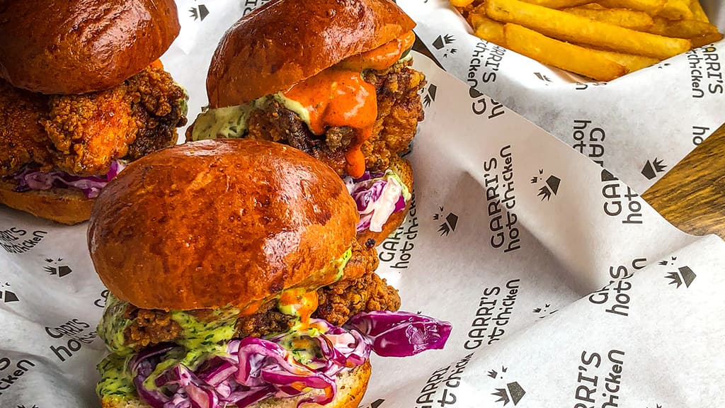 Garri's Hor Chicken pollo frito CDMX