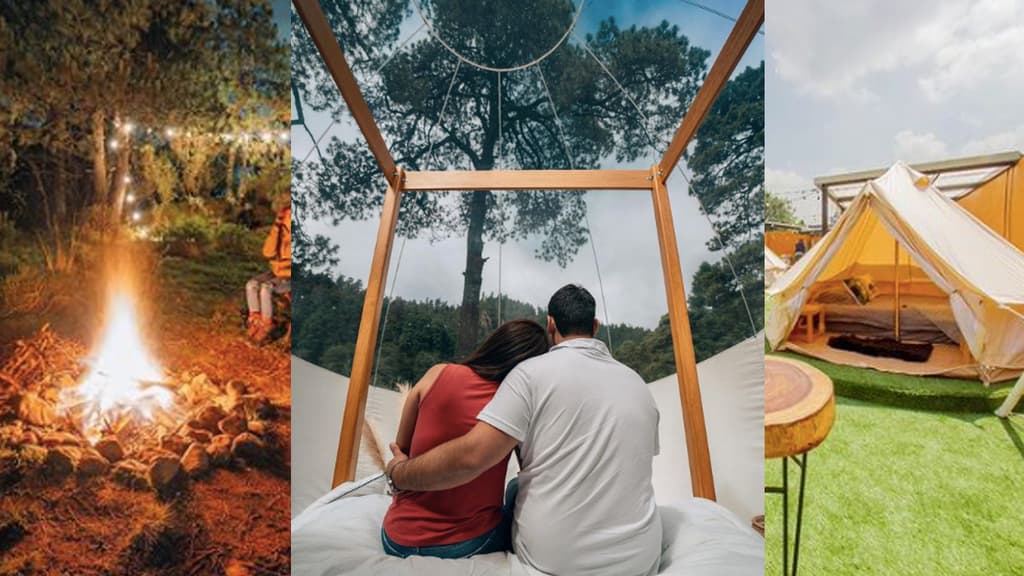 lugares glamping CDMX