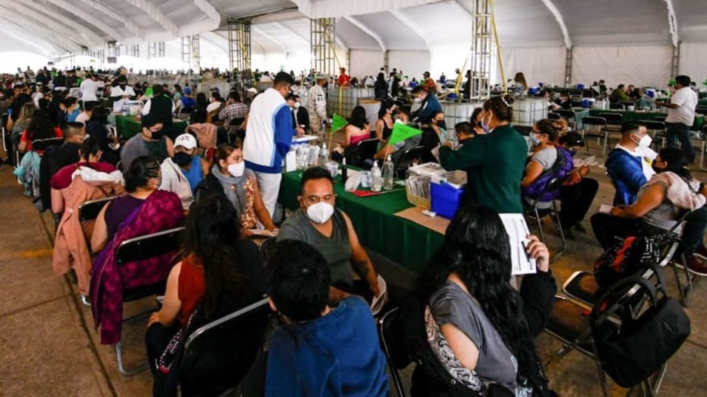 vacunación para rezagados en Tlalnepantla