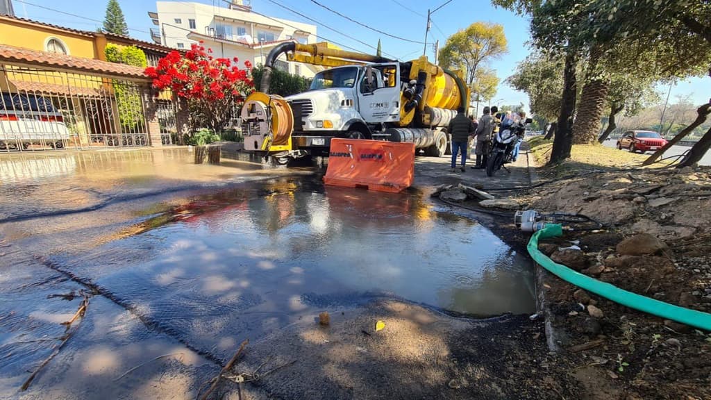 corte de agua en la alcaldía coyoacán
