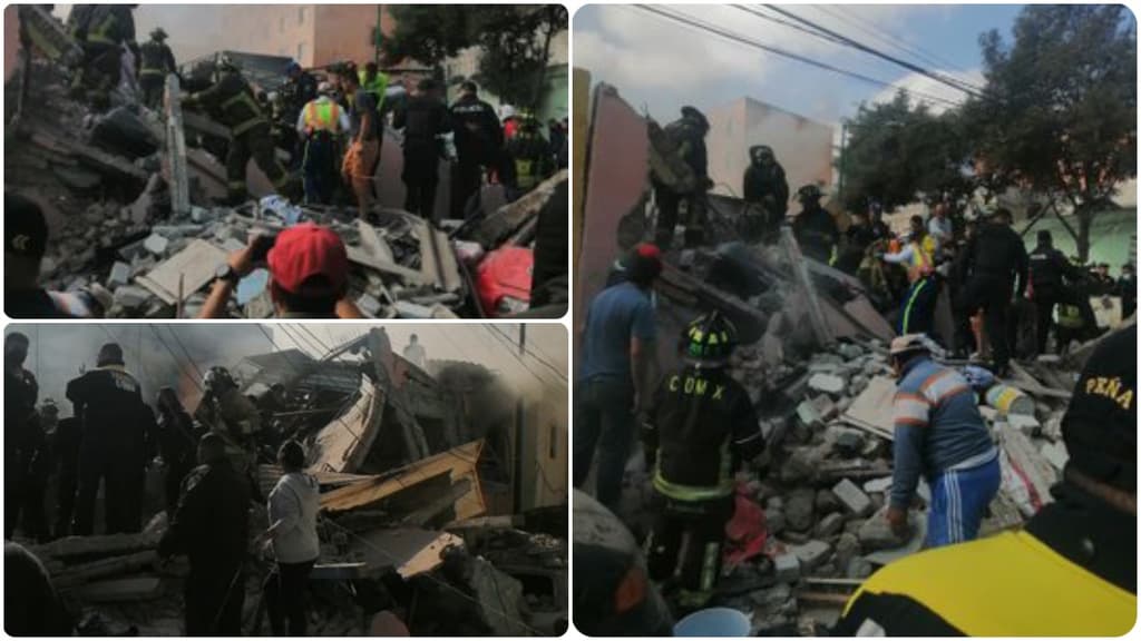 explosión en la colonia Pensil