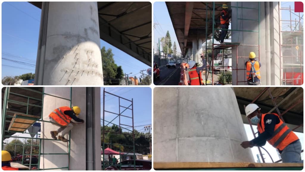 Obras en la Línea 12