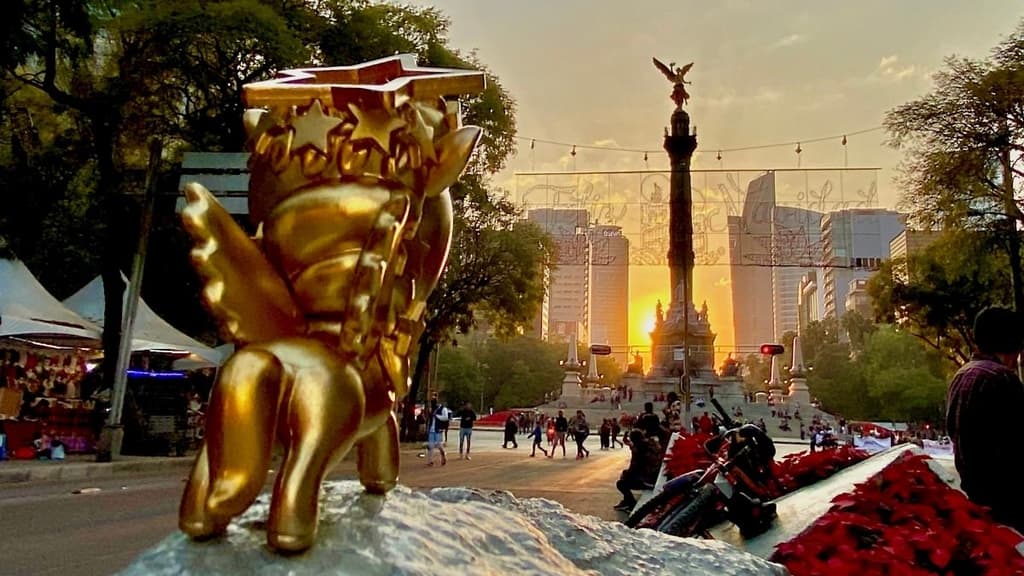 Star Fairy Mx inspirado en el Ángel de la Independencia.