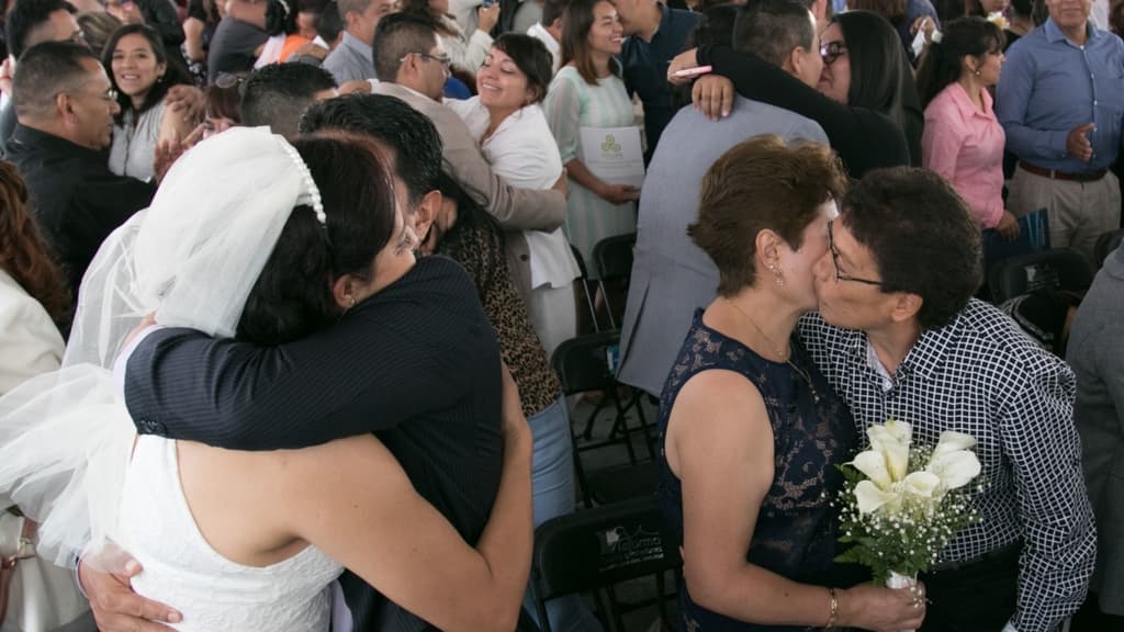 bodas colectivas en Neza