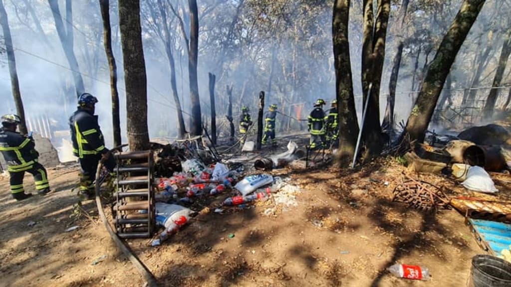 explosión en Huixquilucan